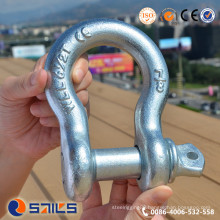 Us Type Galvanised Screw Blue Pin Shackle Sr-J